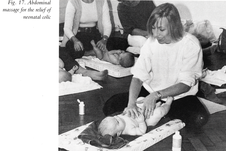 Shiatsu baby massage course